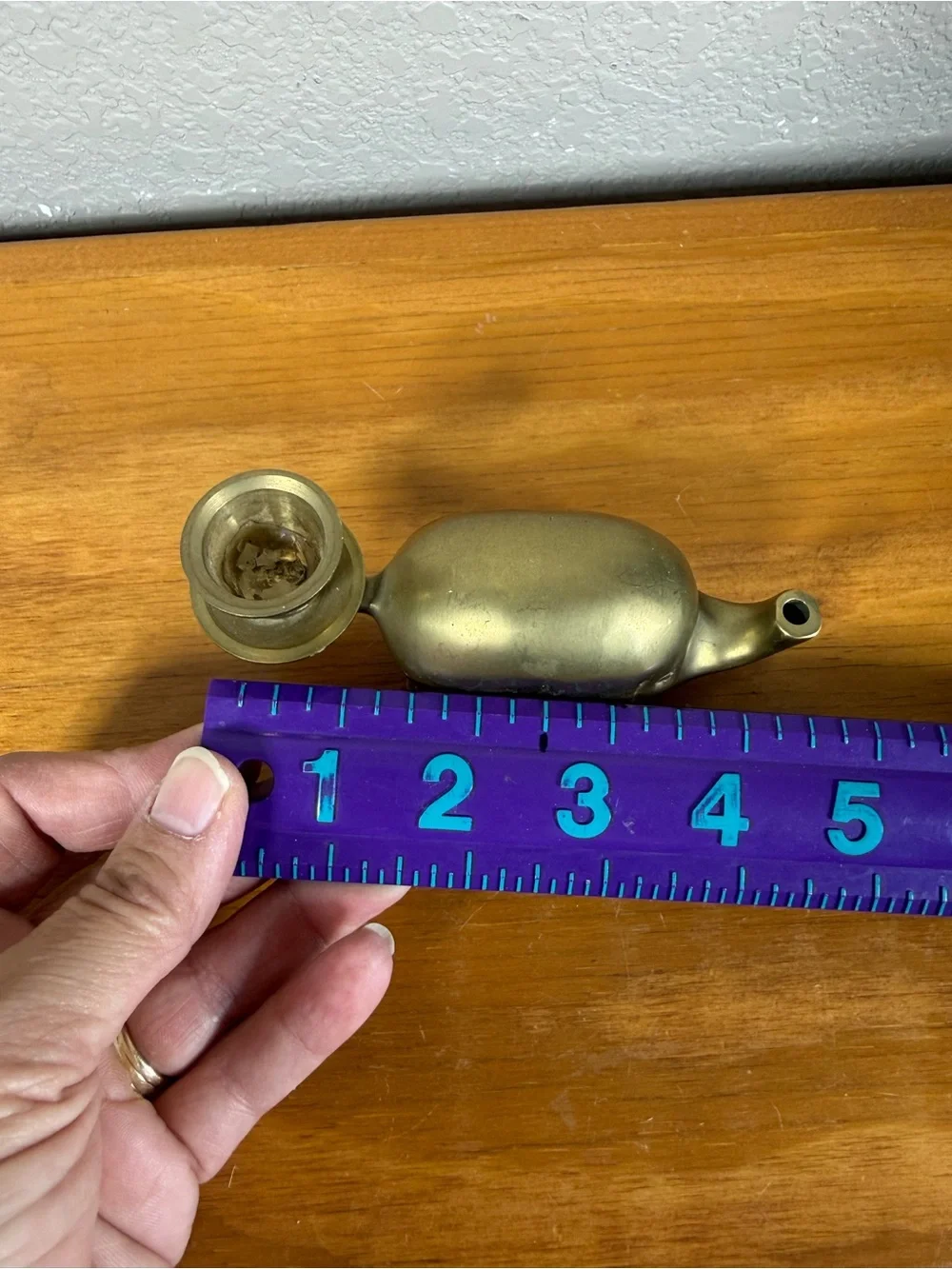 Brass Elephant Candle Holder